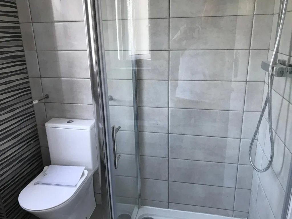 Completed bathroom renovation Luton