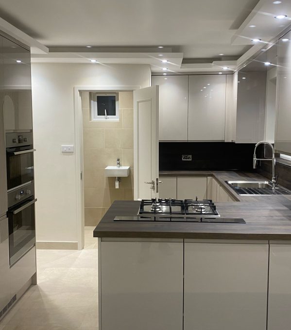 Completed kitchen renovation Luton